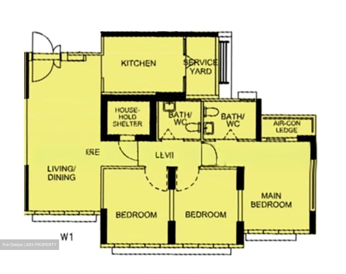Blk 479C Valley Spring @ Yishun (Yishun), HDB 4 Rooms #538890421